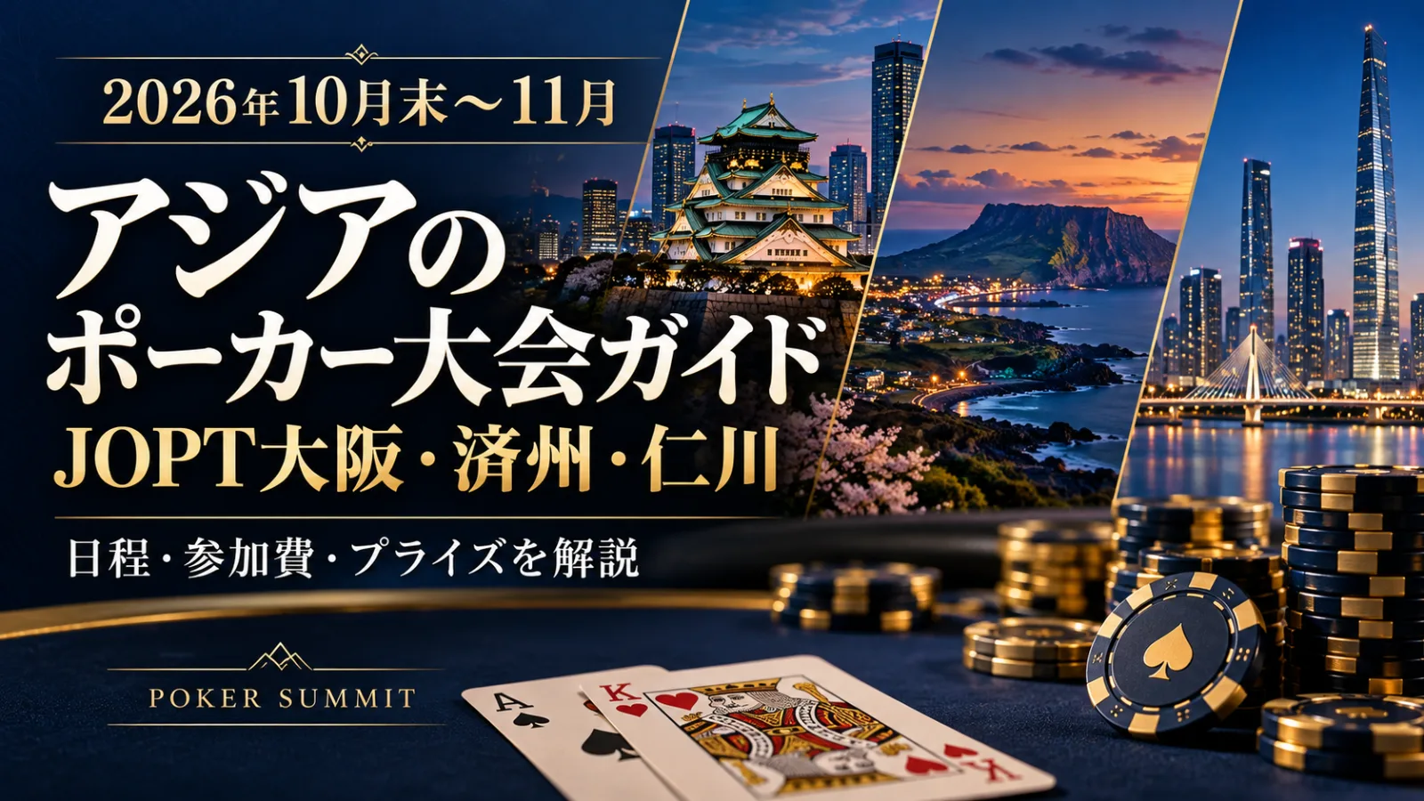 カードとチップを配したポーカーニュースのイメージ